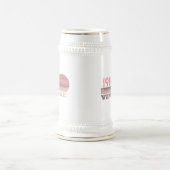 Persönlich Vintages 40. Party Bierglas (Mittel)