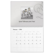 Persönliche 13 Fotos und Text 20XX Kalender (Feb 2026)