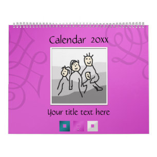 Persönliche 13 Fotos und Text 20XX Kalender
