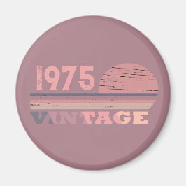 Persönliche 50 Vintage 50. Geburtstagsparty Magnet