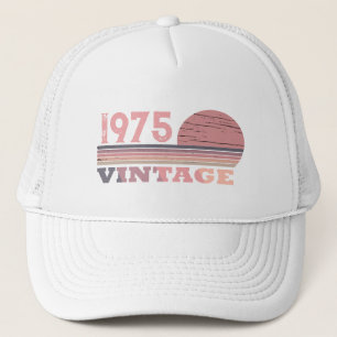 Persönliche 50 Vintage 50. Geburtstagsparty Truckerkappe