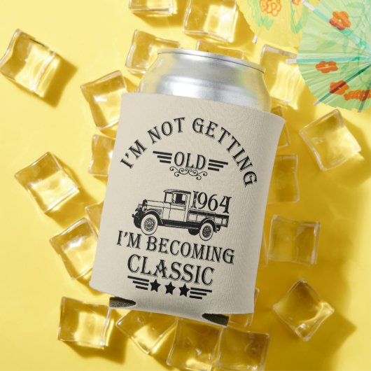 Persönliche 60 Vintage 60. Geburtstagsparty Dosenkühler (In Situ Sommer)