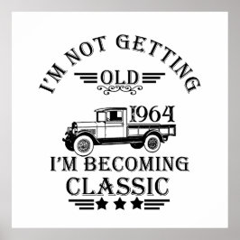 Persönliche 60 Vintage 60. Geburtstagsparty Poster