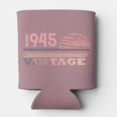 Persönliche achtzig Vintage 80. Geburtstagsparty Dosenkühler (Rückseite)