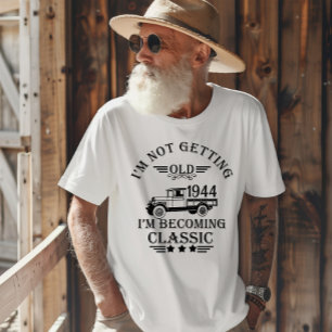 Persönliche achtzig Vintage 80. Geburtstagsparty T-Shirt