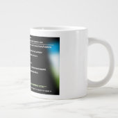 Persönliche Anpassung an Ihre eigene Bildqualität Jumbo-Tasse (Rechts)