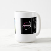 Persönliche Anpassung an Ihre eigene Bildqualität Kaffeetasse (VorderseiteRechts)