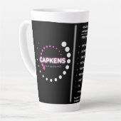 Persönliche Anpassung an Ihre eigene Bildqualität Milchtasse (Linke Ecke)