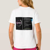 Persönliche Anpassung an Ihre eigene Bildqualität T-Shirt (Rückseite)