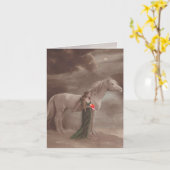 Persönliche Antiquitätenkarte Karte (Gelbe Blume)