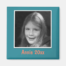 Persönliche Aquamarine Begrüßung von Foto und Text