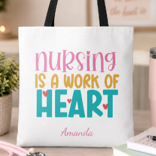 Persönliche Arbeit der Herzkrankenschwester Tasche