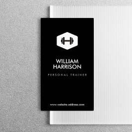 PERSÖNLICHE AUSBILDUNG, FITNESS INSTRUCTOR-LOGIOR VISITENKARTE