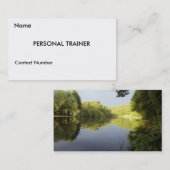 PERSÖNLICHE AUSBILDUNG VISITENKARTE (Vorne/Hinten)