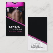 PERSÖNLICHE AUSBILDUNG VISITENKARTE (Vorne/Hinten)