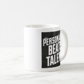 Persönliche Beat Talent Inspiration Zitate Kaffeetasse (VorderseiteRechts)