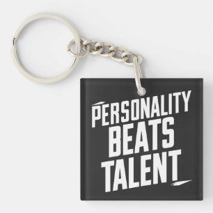Persönliche Beat Talent Inspiration Zitate Schlüsselanhänger