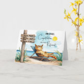 Persönliche Beauftragung für die Altersversorgung  Karte (Gelbe Blume)