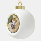 persönliche Bedeutung für Räume oder Feiern Keramik Kugel-Ornament (Rechts)