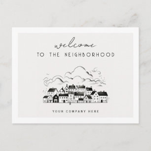 Persönliche Begrüßung bei der Neighborhood Realty Postkarte
