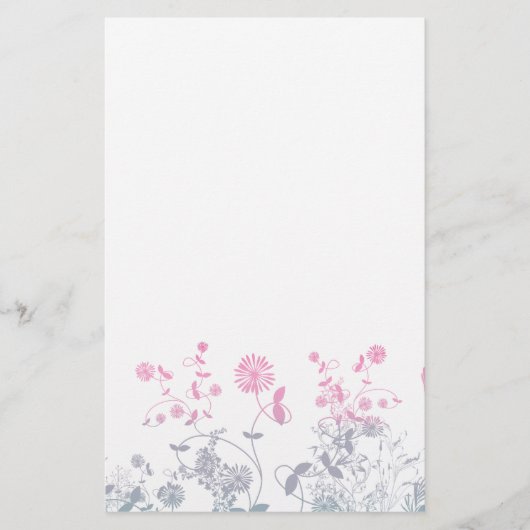 Persönliche benutzerdefinierte Schreibweise Briefpapier (Vorderseite)