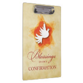 Persönliche Bestätigung Gratulation Geschenk Coll Klemmbrett (Rechts)