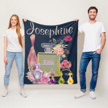 Persönliche Bezeichnung Parfüms Flaschen Pink Flor