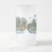 Persönliche Beziehungen Bergwelt Mattglas Bierglas (Mittel)