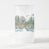 Persönliche Beziehungen Bergwelt Mattglas Bierglas (Mittel)