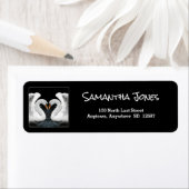 Persönliche Daten: Weiße Schwäne Spiegelbild (Insitu)