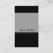 Persönliche Einkaufsdienstleistungen - Visitenkarte (Rückseite)