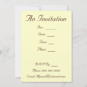 Persönliche Einladungen zum Song Erntedank Herbst (Rückseite)