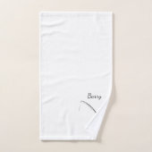 Persönliche Fischerei Badhandtuch Set (Handtuch)