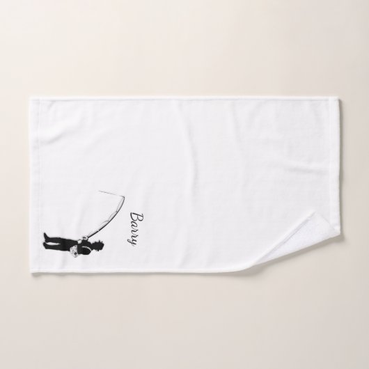 Persönliche Fischerei Badhandtuch Set (Handtuch)