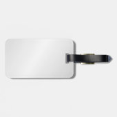 Persönliche Fischerei Gepäckanhänger (Rückseite horizontal)