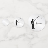 Persönliche Fischerei Konfetti (Vorderseiten)