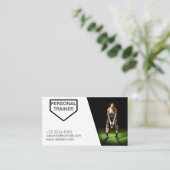 Persönliche Fitness der Visitenkarte (Stehend Vorderseite)