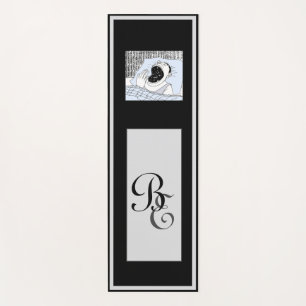 Persönliche Fitness Gesundheit Funny Comic Grau un Yogamatte