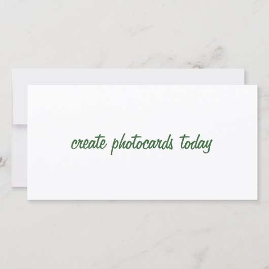 persönliche Fotokarten für die Ferien Feiertagskarte (Vorderseite)