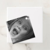 Persönliche Fotovorlage mit benutzerdefiniertem Te Geschenkanhänger (Beispiel)