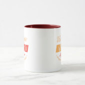 Persönliche fünfzig Vintage 50. Geburtstagsfeier Tasse (Zentrum)
