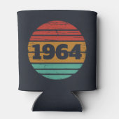 Persönliche Geschenke aus 60 Vintagen Jahren Dosenkühler (Rückseite)