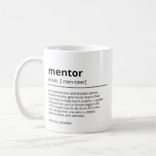Persönliche Geschenke für Mentor - Dankeschön-Gesc Kaffeetasse