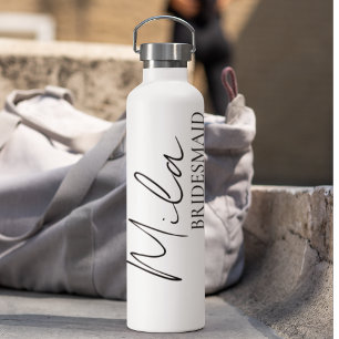 Persönliche Geschenkideen für Brautjungfern Trinkflasche