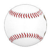 Persönliche Gestaltung Baseball (Rückseite)