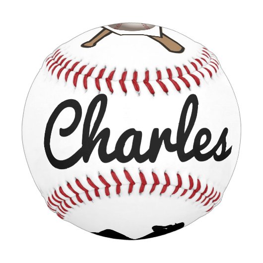 Persönliche Gestaltung Baseball (Vorderseite)