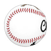 Persönliche Gestaltung Baseball (Vorderseite Links)