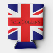 Persönliche Gestaltung der britischen Flagge Dosenkühler (Vorderseite)
