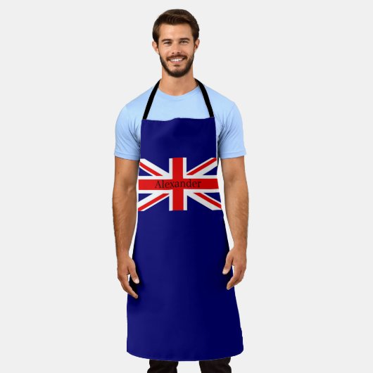 Persönliche Gestaltung der britischen Nationalflag Schürze (Getragen)