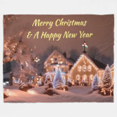 Persönliche Gestaltung der Fleece Blanket im Freie (Vorderseite (Horizontal))